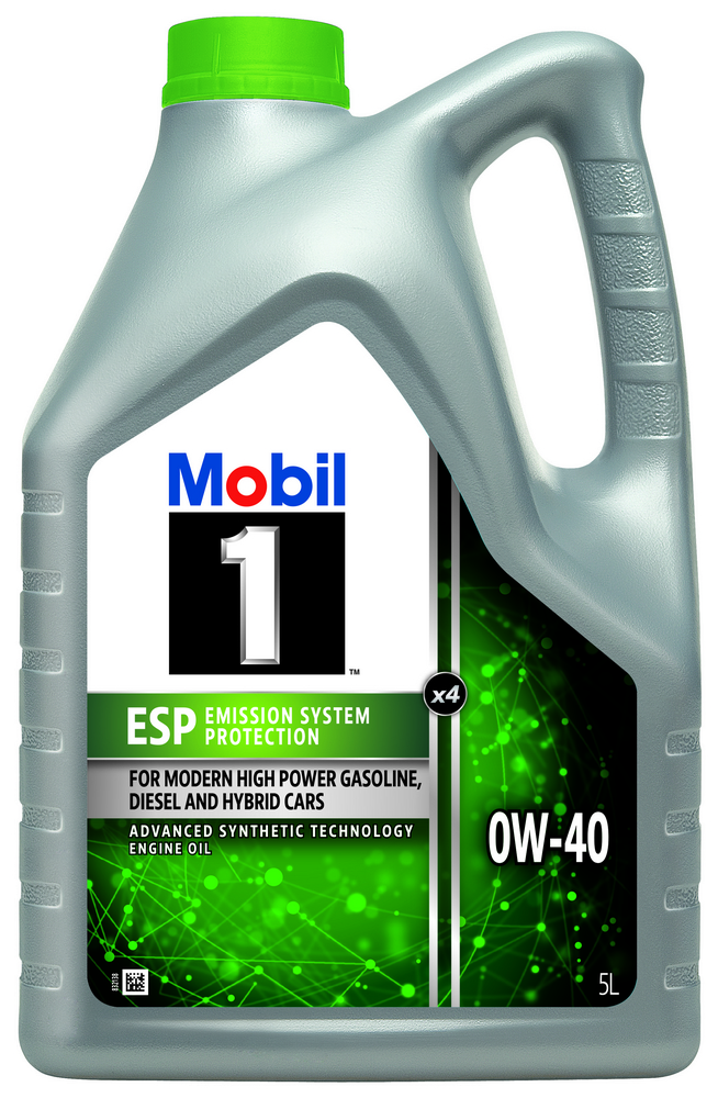 MOBIL 1 ESP x4 0W-40 Mobil - Motorolja - Mercedes - Saab - Opel - Hyundai - Kia - Fiat - Honda - Chevrolet