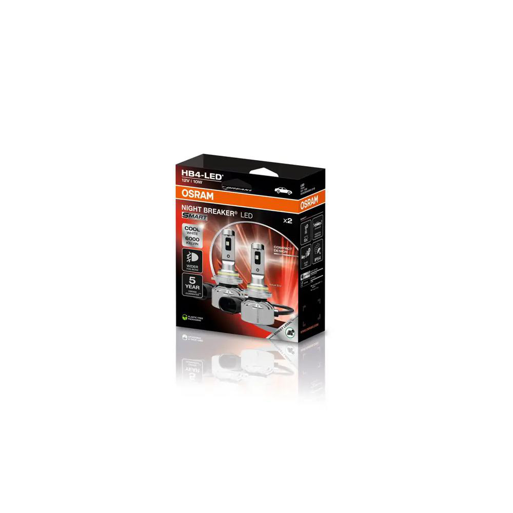 Ledlampa HB4 Night Breaker Smart Street Legal (2-Pack) Osram
