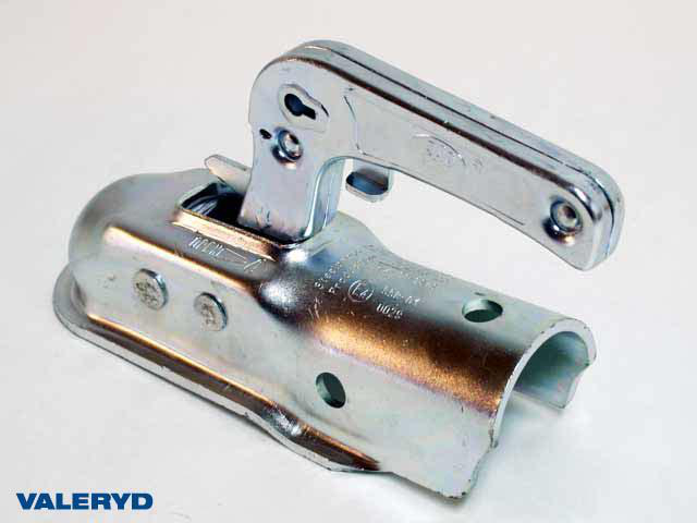Kulkoppling 1200 kg, Ø50mm rör, Korsad hålbild CC=40 Valeryd