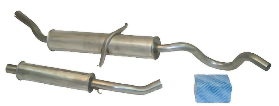 Avgassystem - Saab - 99