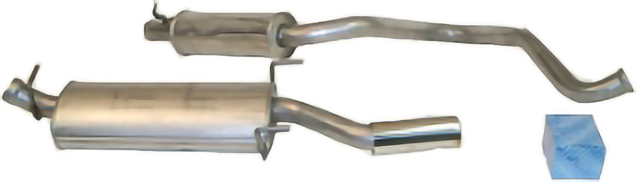 Avgassystem - Saab - 900