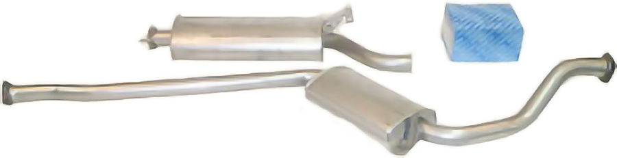 Avgassystem - Saab - 9000