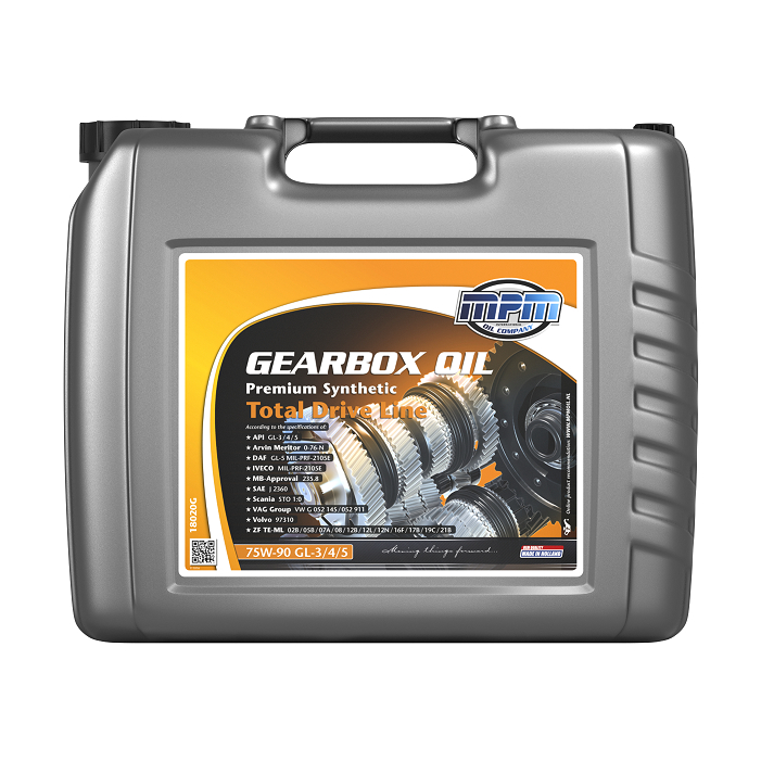 MPM Girolje Premium Syntetisk TDL 75W-90 GL-3/4/5 20L - Volvo - VW - Toyota - Ford - Audi - Skoda - Kia - Saab