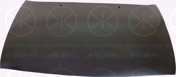Motorhuv Klokkerholm - Ford - Fiesta, Courier. Mazda - 121 - OE 1006622