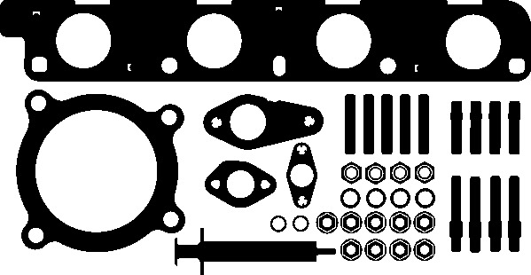 Monteringssats Turbo Elring - Audi - A4, A6. Seat - Exeo - OE JTC11531