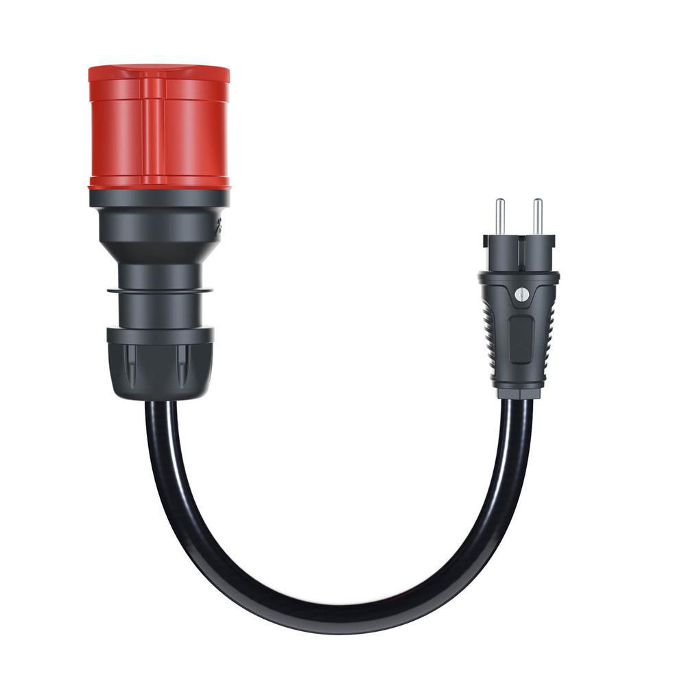 Go-e Adapter laddbox 22 kW CEE till EU, 8782030, Schuko