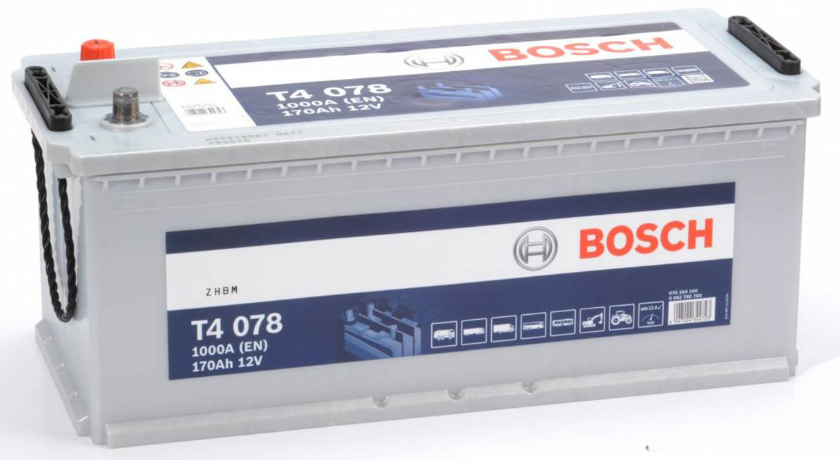 Bosch SLI T4 078 170Ah - Bilbatteri / Startbatteri