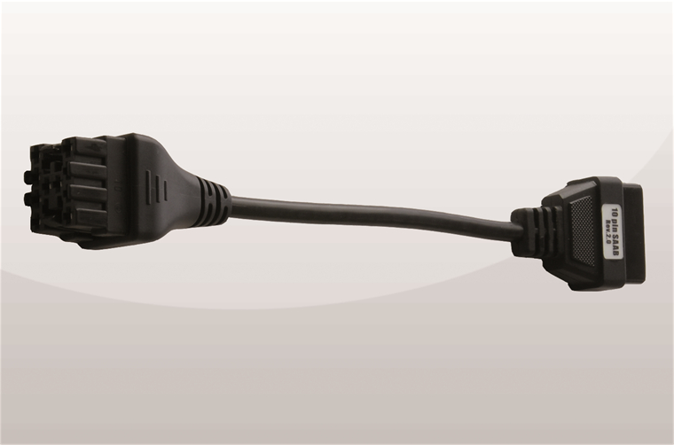 OBD adapterkabel 10-PIN SAAB Autocom