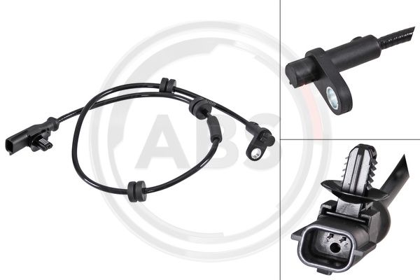 Sensor, ABS - Ford - Fiesta