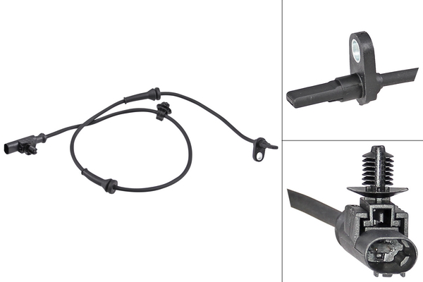 ABS-sensor - Toyota - Aygo. Citroen - C1. Peugeot - 108
