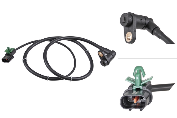 ABS-sensor - Mitsubishi - L-400, Space gear