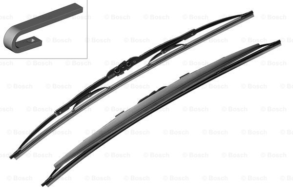 Torkarblad/Vindrutetorkare Bosch Twin 608S - 2-pack - Mitsubishi - Honda - Peugeot - Opel - Toyota - BMW - Fiat - OE 6426P8