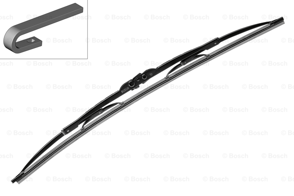 Torkarblad/Vindrutetorkare Bosch Twin 450U - 1-pack - VW - Toyota - Renault - Opel - Kia - Audi - Mazda - Subaru