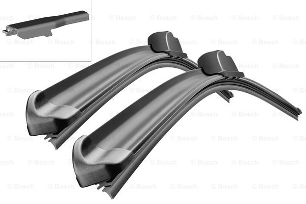 Torkarblad/Vindrutetorkare Bosch Aerotwin A416S Flatblade - 2-pack - Saab - 9-3, 9-3x. Cadillac - Bls
