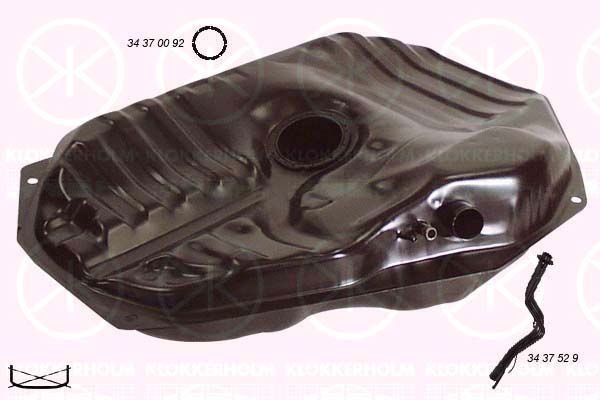 Bränsletank Klokkerholm - Mazda - 626 - OE GF9842110B,CF9842110B
