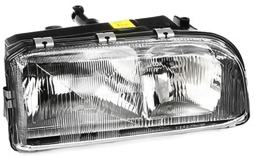 Flomlys, lav - rett - Volvo - 850