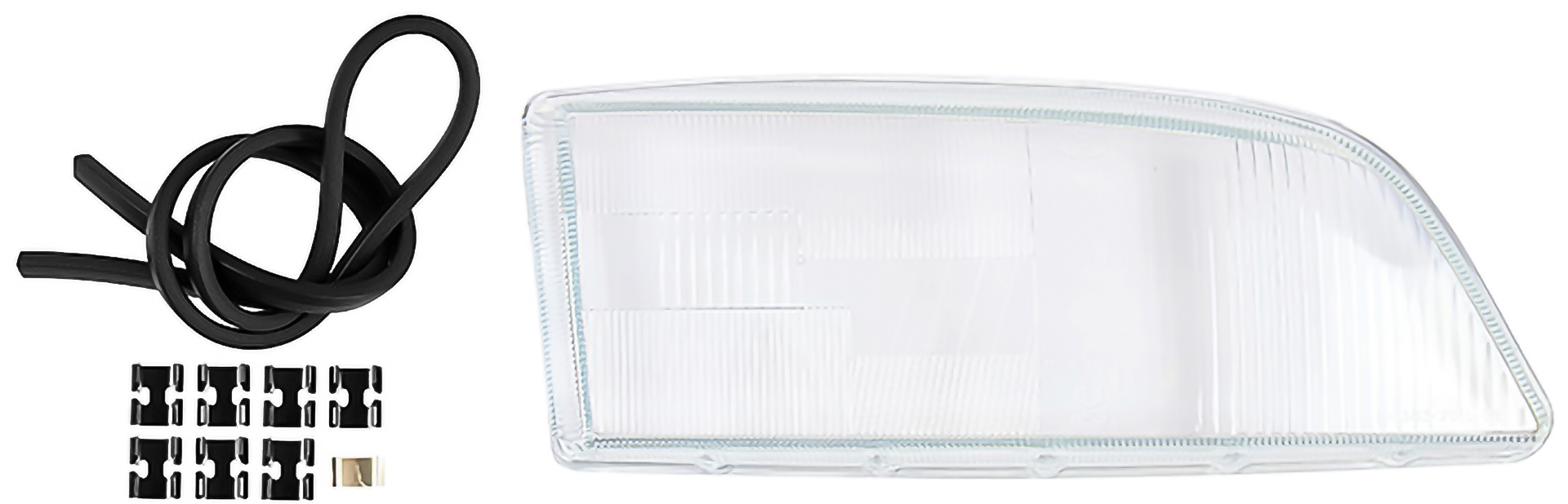 Frontlys - rett - Volvo - V70, S70