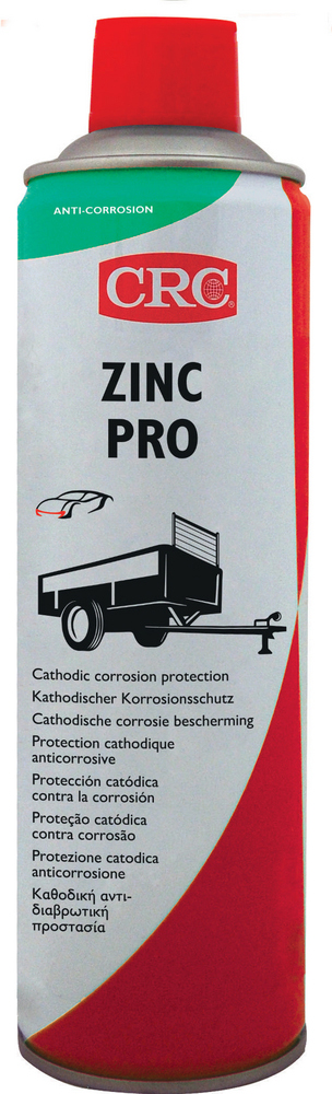CRC Zinc Pro - Rostskyddsmedel Silvergrå 500 ml
