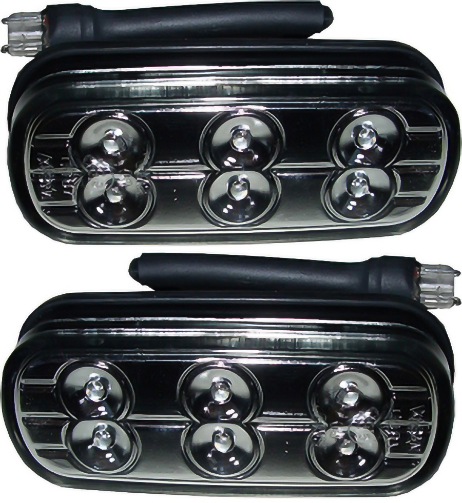 Blinkers LED, Krom - Saab - 9-3, 9-5, 900, 9000, 95/96, 99, 90