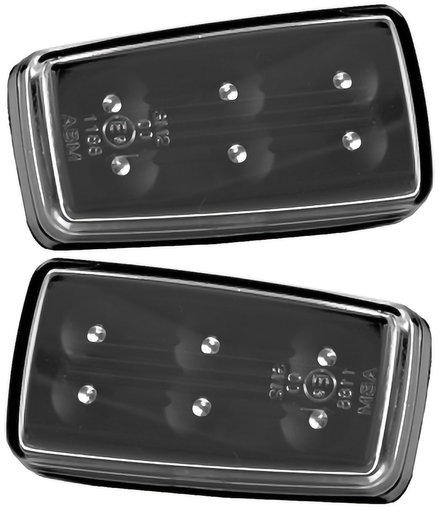 Blinkers, Svart - Volvo - V70, 240, 940, 740, 850, S70, 960, 760, 260, 780
