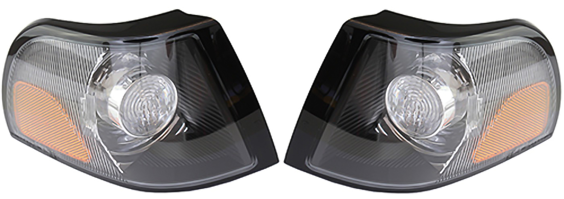 Blinkers, svart ram USA - Volvo - V70, S70