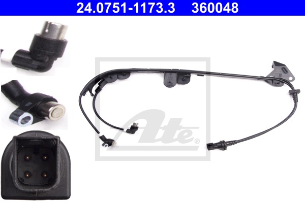 Sensor, ABS - Ford - Fiesta, Escort, Puma, Courier. Mazda - 121