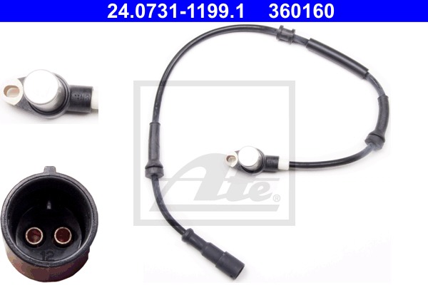 Sensor, ABS - Renault - Laguna