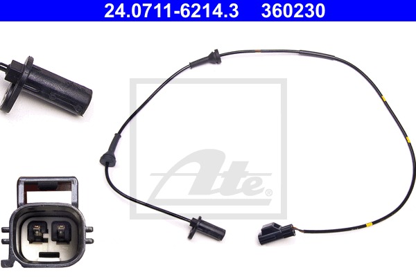 Sensor, ABS - Volvo - V70, Xc70, S60, S80