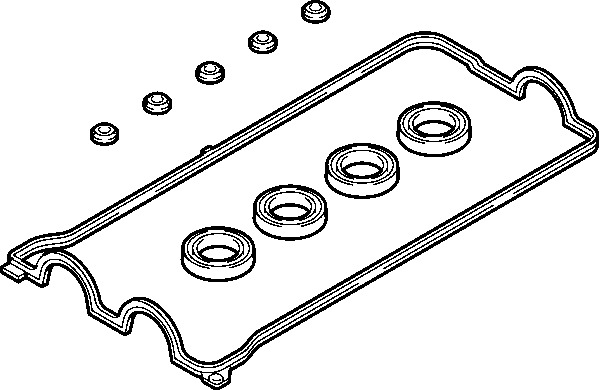 Ventilkåpspackning Elring - Toyota - Corolla, Starlet, Paseo - OE 1121311041,1121311040