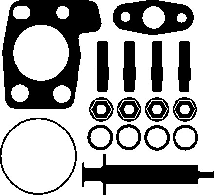 Monteringssats Turbo Elring - Volvo - Ford - Peugeot - Citroen - Mazda - Toyota - Mitsubishi - Ds