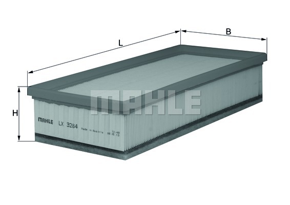 Luftfilter Mahle - Citroen - C5. Peugeot - 508, 407