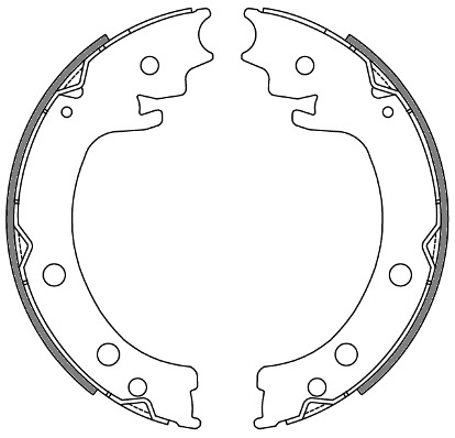 Bromsbackar - Suzuki - Grand - OE 5460077K00