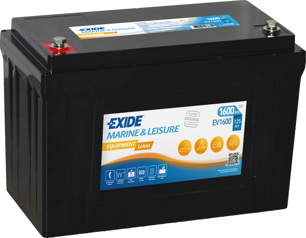 Exide Equipment LI-ION EV1600 125 Ah
