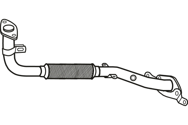 Eksosrør - Mitsubishi - Colt, Lancer