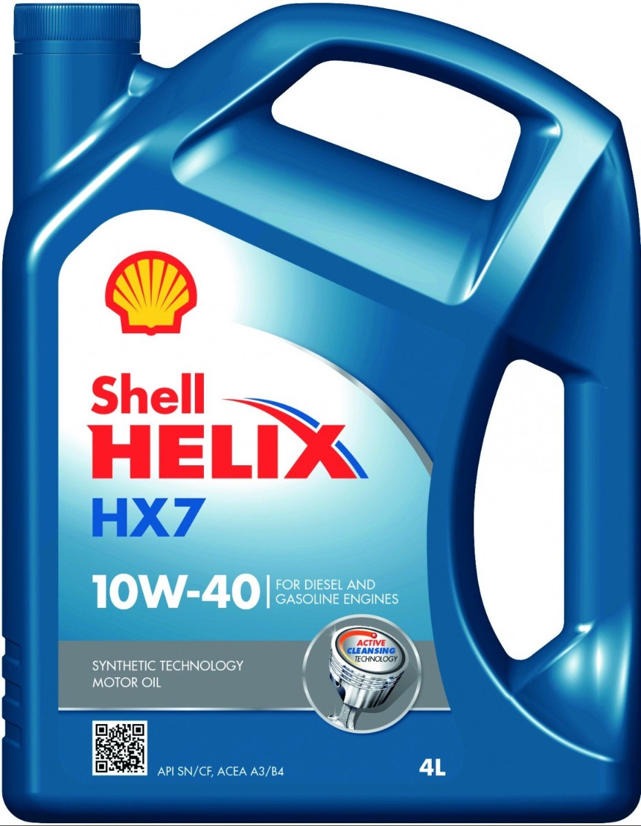 Shell Helix HX7 10W-40 Motorolja 4 l - Motorolja