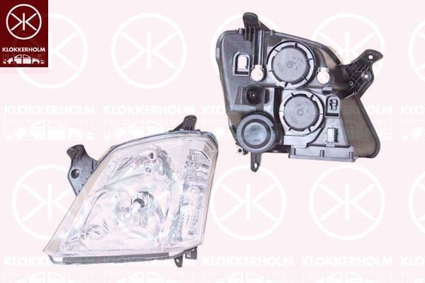Strålkastare - Opel - Meriva - OE 1216155,93175366