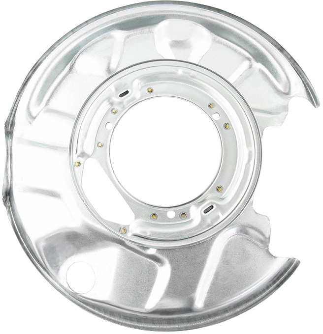 mekster Bromssköld, Bak - Vänster - Mercedes - W124, W202, W201 - OE A2024201444