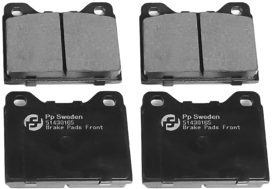 Bromsbeläggsats - Volvo - 240, 140, 164, 260 - OE 270165,272505,272530,272568,272781,272764,272874