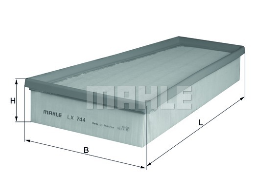 Luftfilter Mahle - Citroen - Xsara, Zx. Peugeot - 306