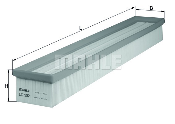 Luftfilter Mahle - Mercedes - W203, Sc