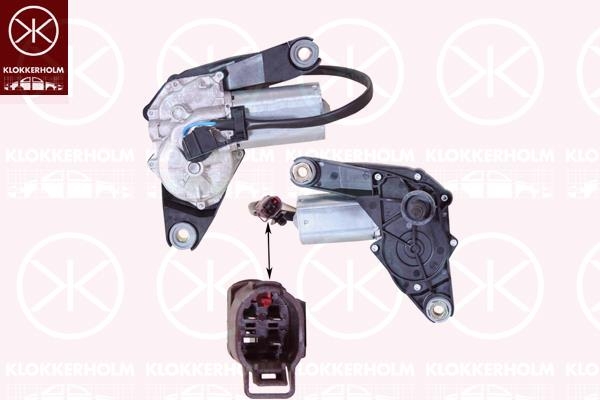 Torkarmotor Klokkerholm - Peugeot - 106 - OE 6405C4,9634659880