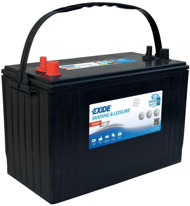 Exide Start AGM EM960 100 Ah