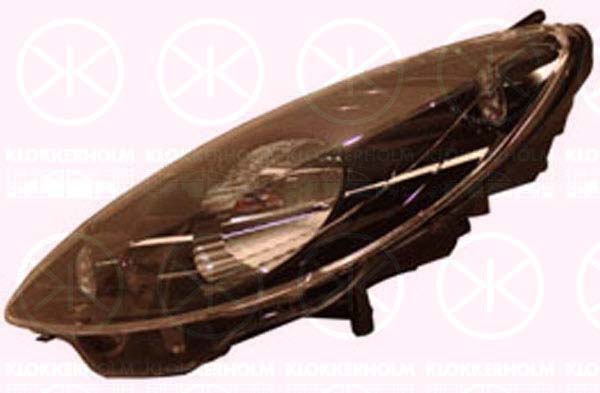 Strålkastare Klokkerholm - Peugeot - 1007 - OE 620651