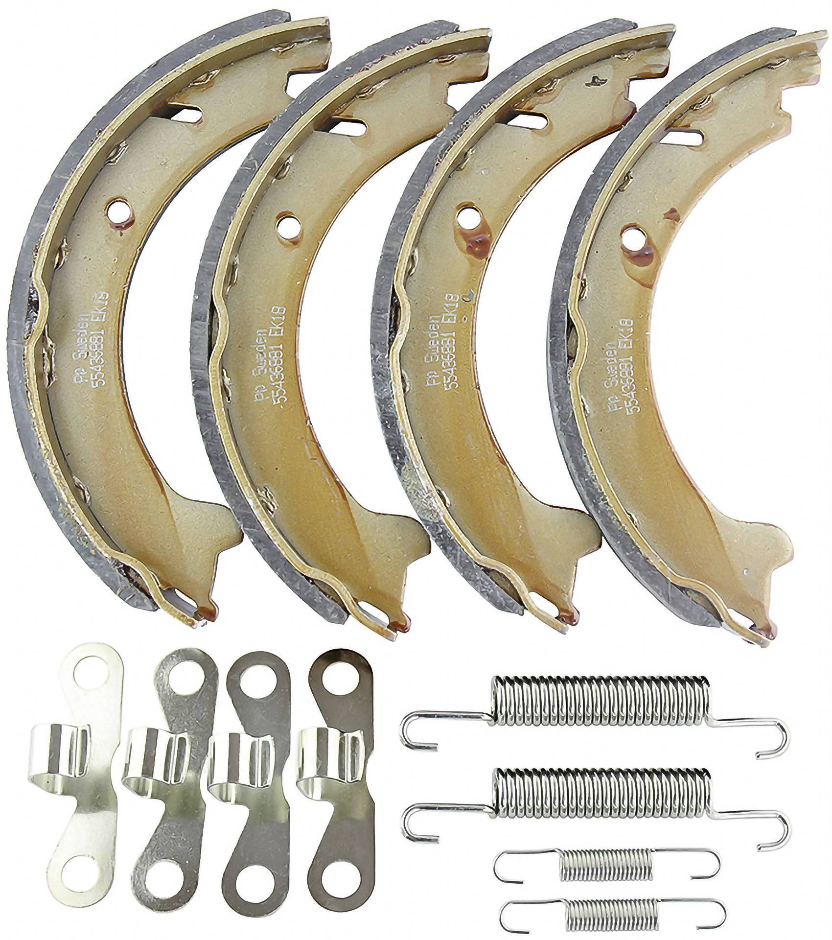 Bromsbackar, parkeringsbroms - Volvo - V70, 850, S70, C70 - OE 271998,272288,274267,31262626,3516881