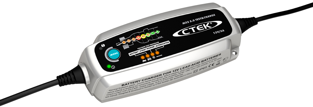 CTEK MXS 5.0 Batterilader 12V - MC-UTSTYR