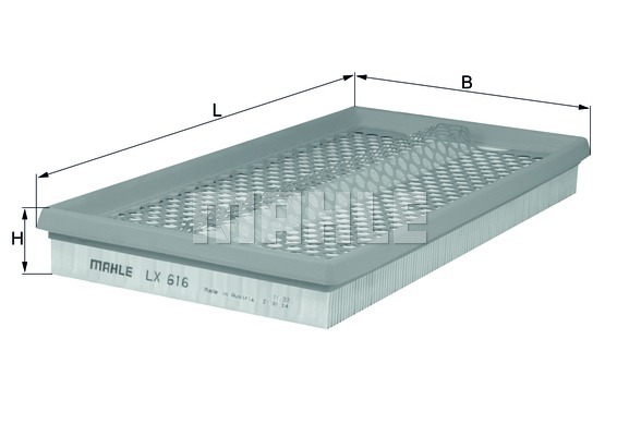 Luftfilter Mahle - Mercedes - R129 - OE 0030944604,A0030944604