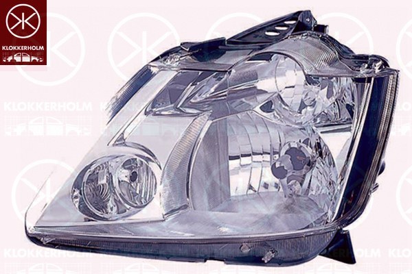 Strålkastare Klokkerholm - Renault - Modus, Grand modus - OE 7701058175