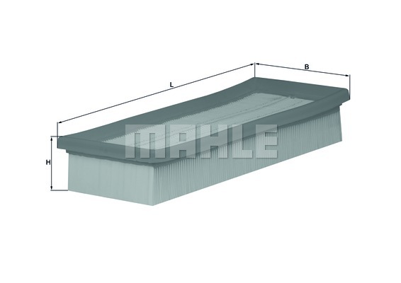 Luftfilter Mahle - Fiat - Punto, Panda. Lancia - Ypsilon