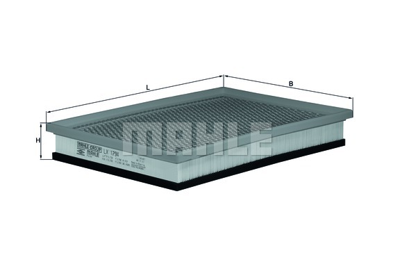 Luftfilter Mahle - Renault - Master. Opel - Movano. Nissan - Interstar