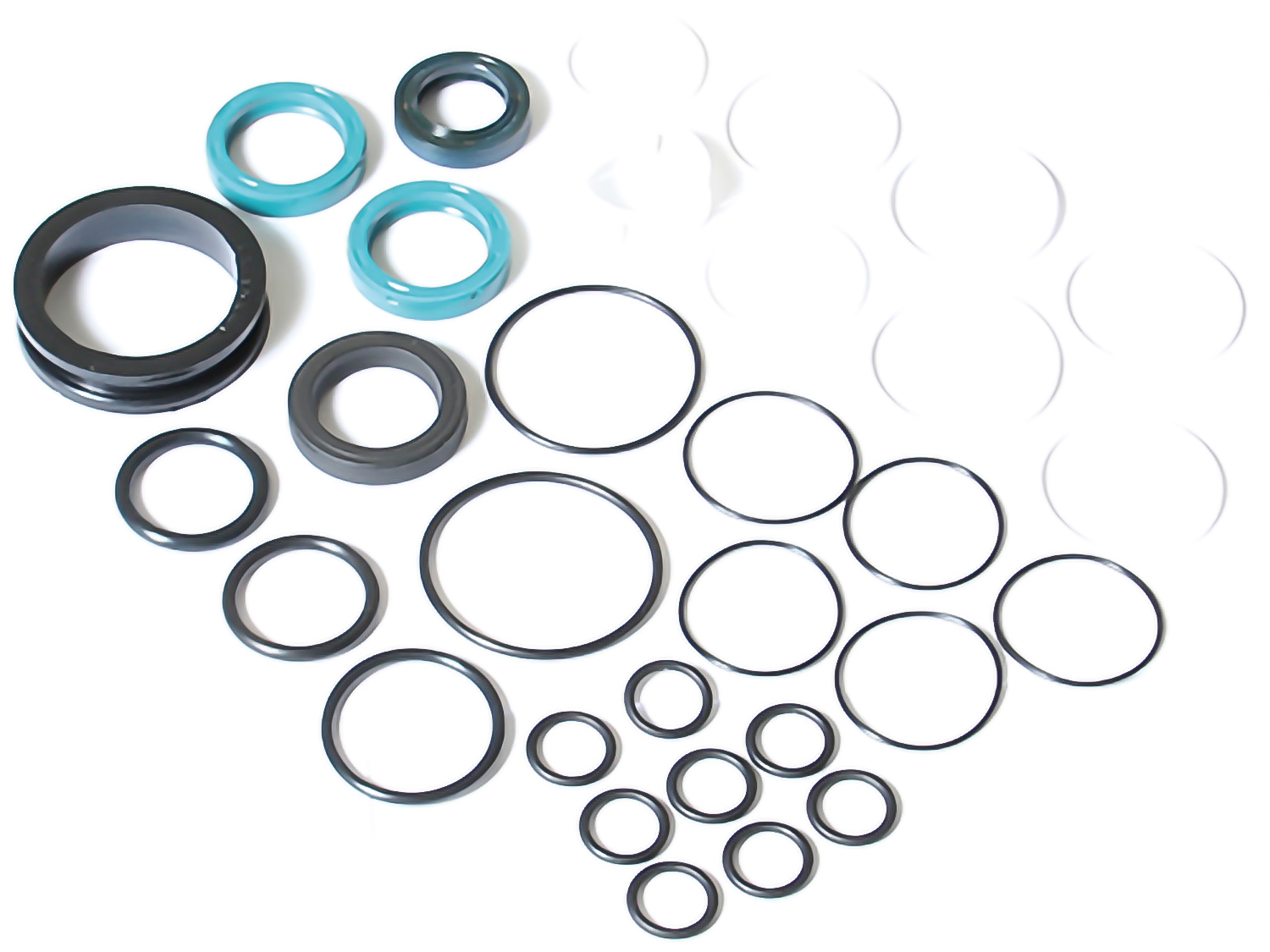 Pakning kit, styreutstyr - Volvo - 240, 740, 850, 760, 260, 780